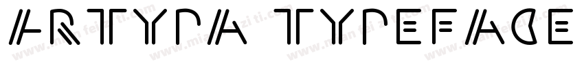 Artypa Typeface字体转换